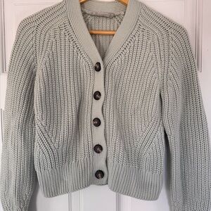 Everlane Women's Knit Cardigan - Light Gray